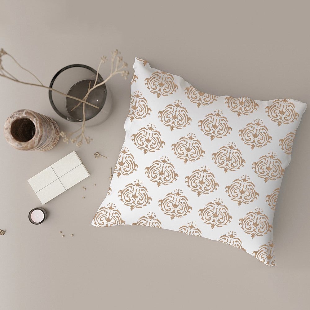 US PET Hollow Out Stencils with Paint Brushes Floral Pattern