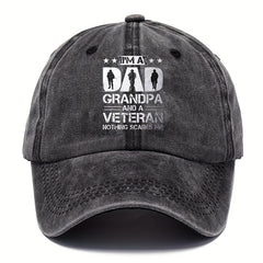 Warrior Vintage Baseball Cap Distressed Dad Hat Unisex Adjustable Couple Sun Hat