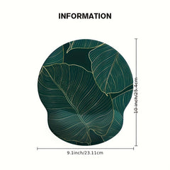 Leaf Wrist Guard Mouse Pad Wrist Support Non slip