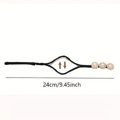 Women's Faux Pearl Hair Pin Insert Head Pin Braid Hair Clip Y2K