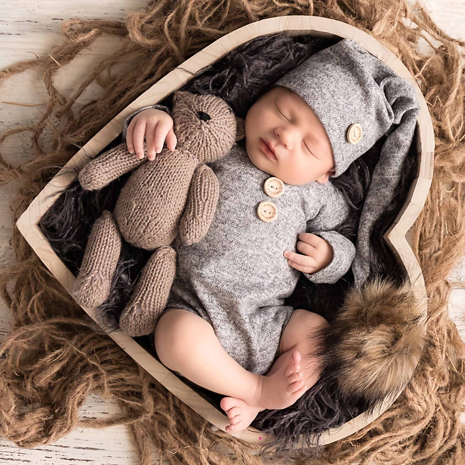 Newborn Photography Baby Accessories Set