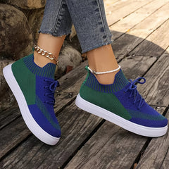 Breathable Flying Woven Shoes Lightweight Casual Running Sneakers