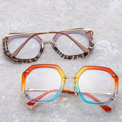 Y2K Candy Block Light Blocking Glasses with Case & Cloth