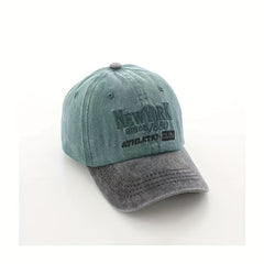 Kids Spring Autumn Adjustable Casual Baseball Cap w/ Letter Embroidery
