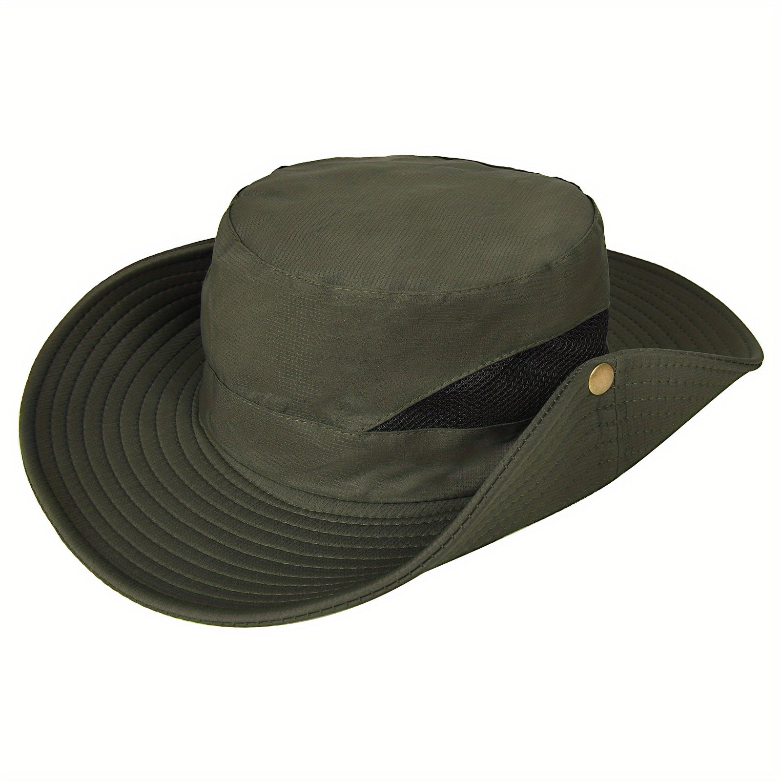 Wide Brim Fisherman Hat Foldable Sun Hat For Men Women