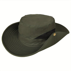 Wide Brim Fisherman Hat Foldable Sun Hat For Men Women