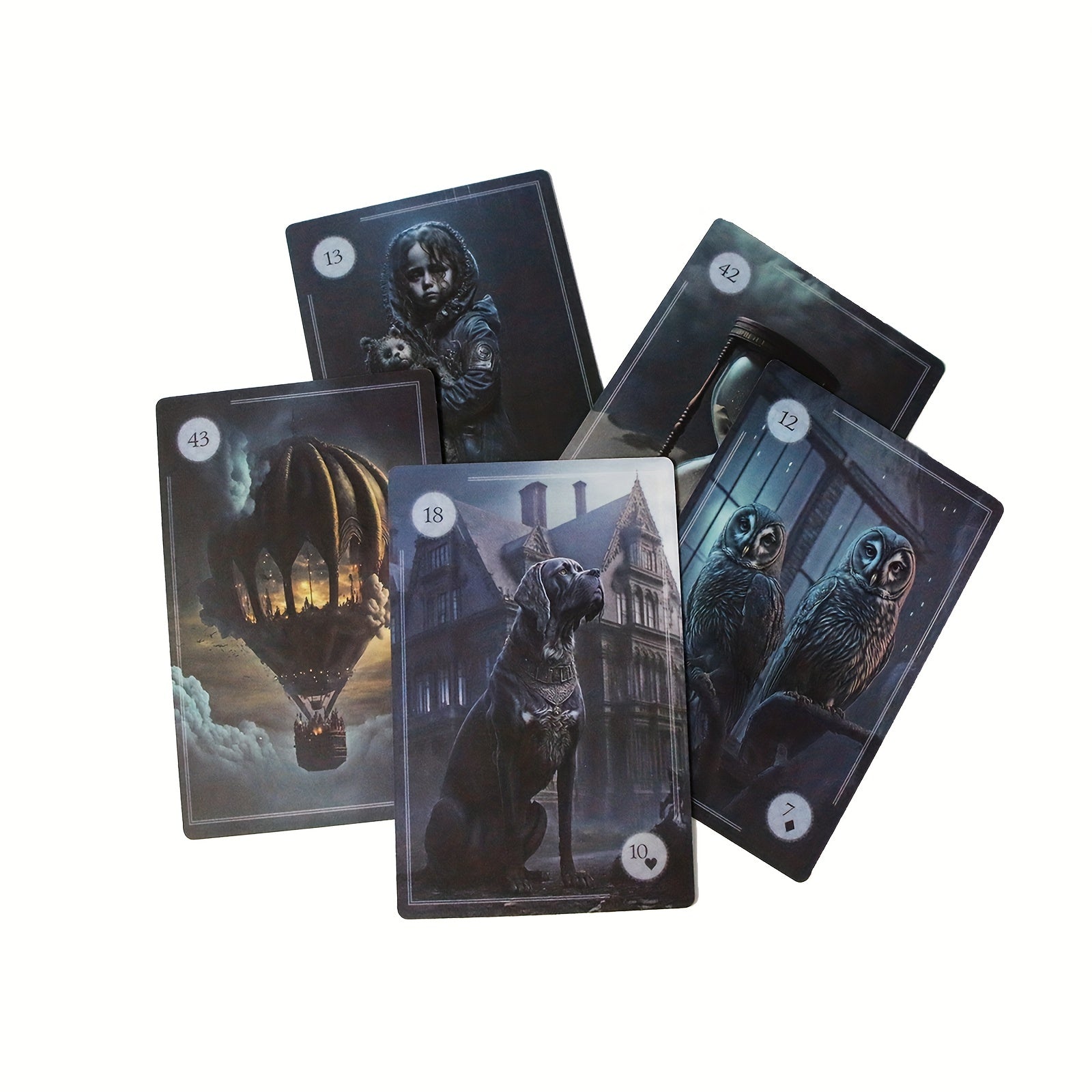 Moonlight Night Oracle Cards 44 Cards Playing Cards