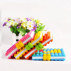 100 Pages Silicone Building Block Notebook Gift