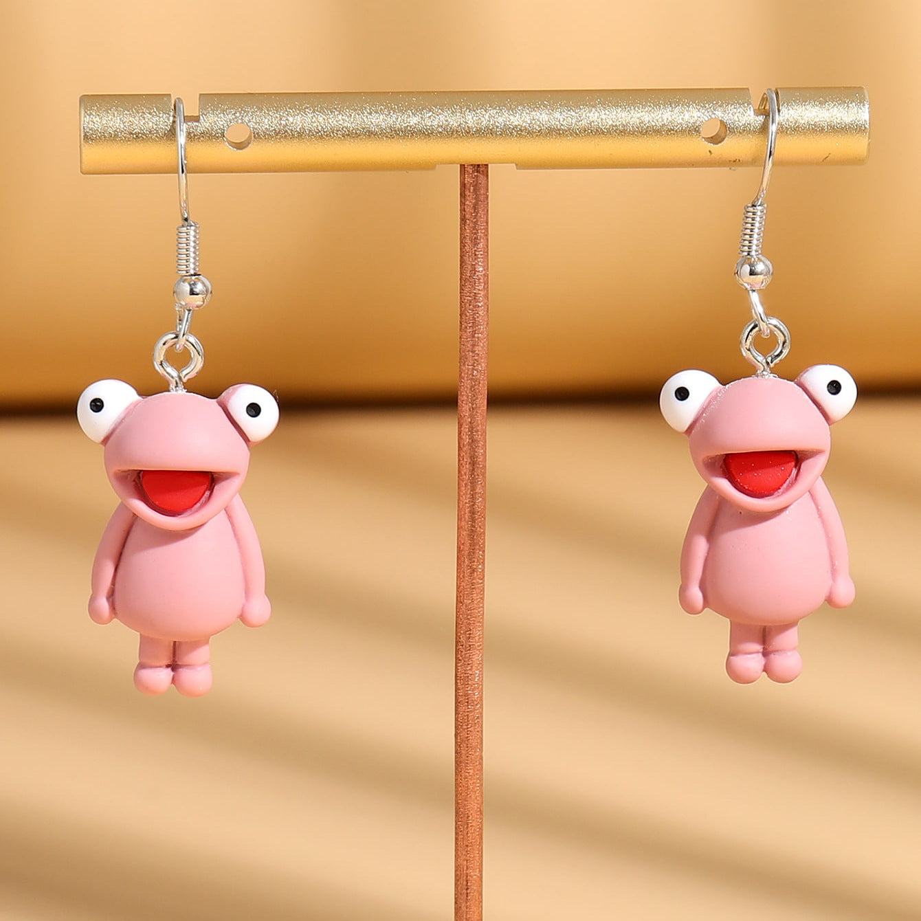 Cute Frog Drop Earrings