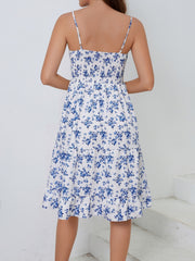 Floral Print Cami Dress Summer Casual Women's Clothing