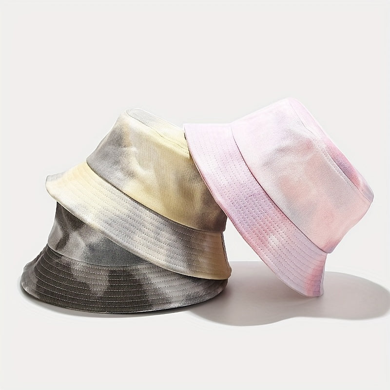 Tie Dye Bucket Hat Hip Hop Unisex Fisherman Cap