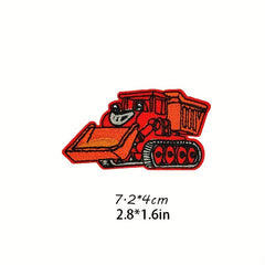 16pcs Car Embroidered Patches For Men Sew On Repair Patch DIY Crafts Projects