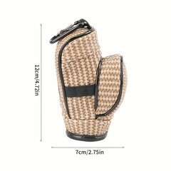 1pc Golf Small Ball Bag Portable Waist Bag Holds Three Balls