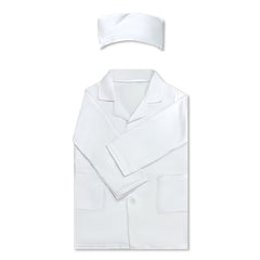 Kids Doctor Dress Up Set with Top and Hat