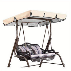 Waterproof Swing Canopy Replacement Top Cover for Porch Swing - Excluding Swing