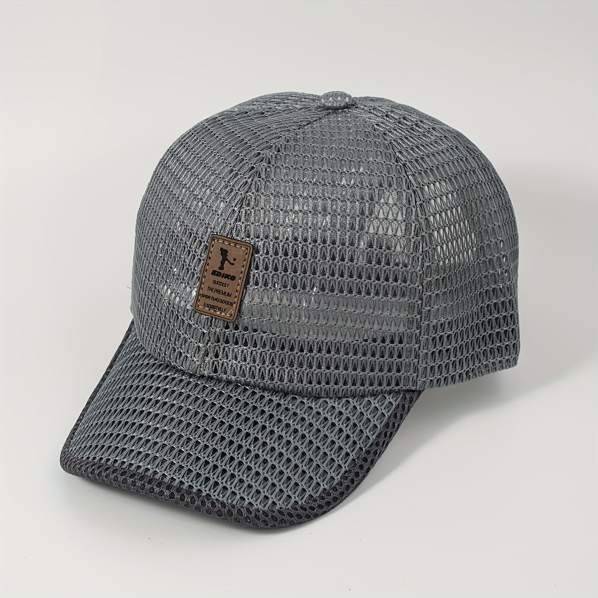 Summer Mesh Breathable Baseball Cap Sport Trucker Hat Quick Dry Full Mesh