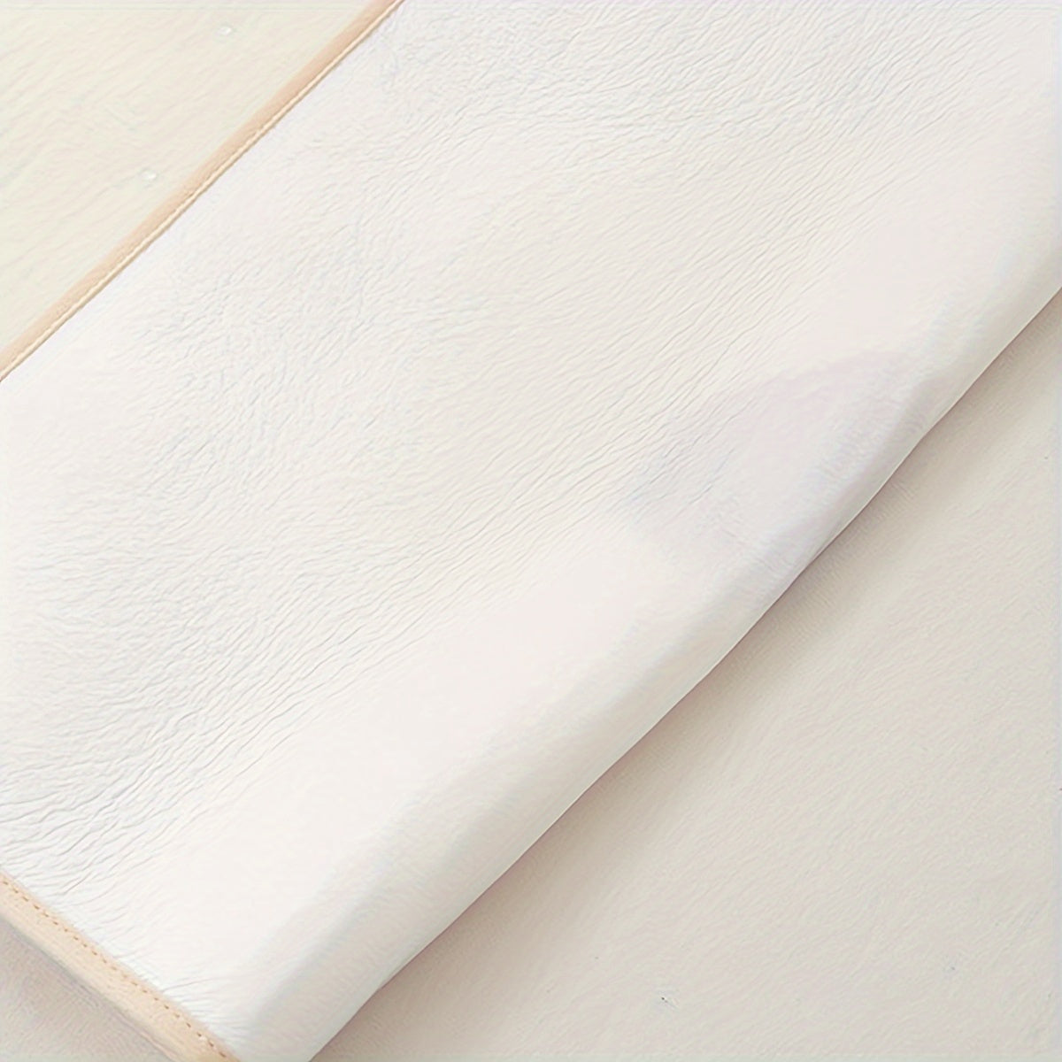 Waterproof Gauze Diaper Pad w/ Bear Pattern Soft Light Beige Fabric