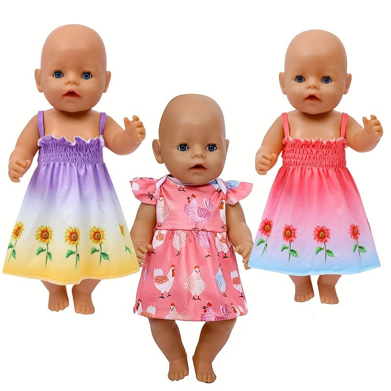 Cute Doll Dresses for 17-18 Inch Dolls
