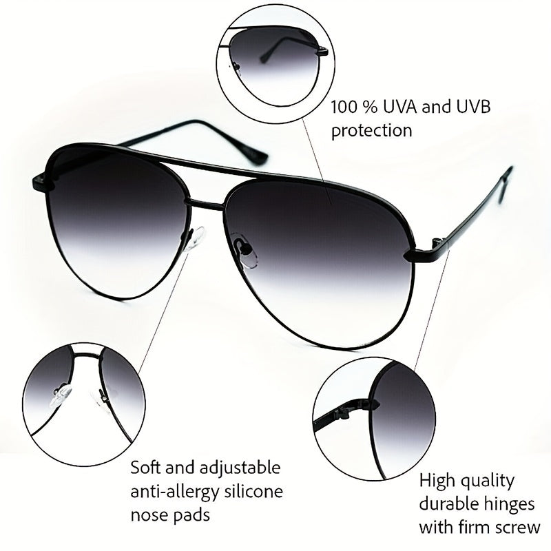 Men's Polarized Aviator Sunglasses UV Protection