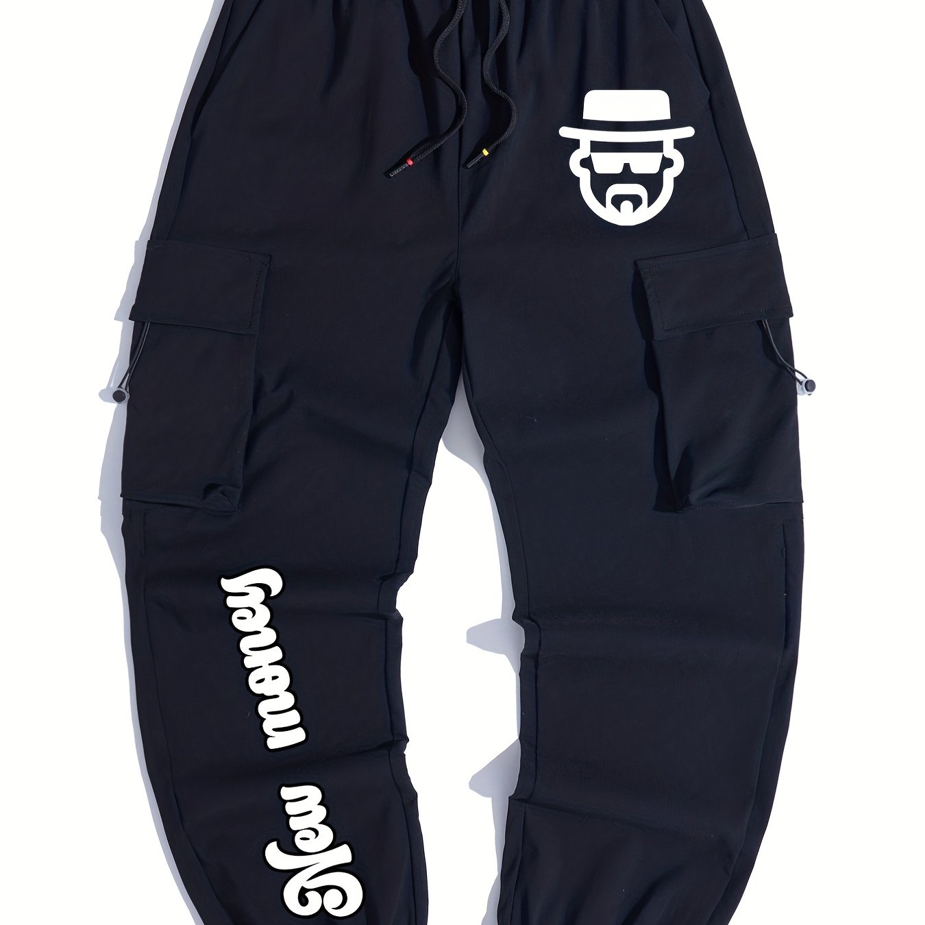 Men's Cargo Pants With Pockets Loose Overalls
