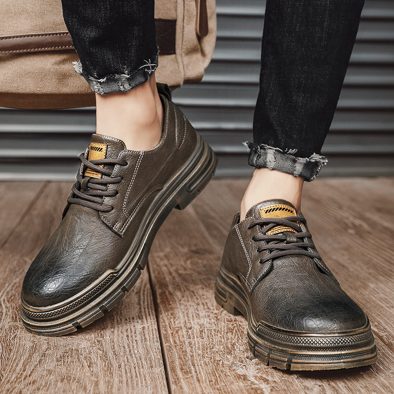 Men's British Style Low Cut Boots