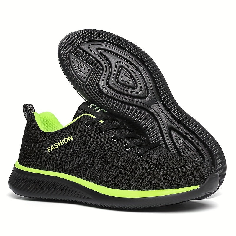 Men's Lightweight Running Shoes with Front Lace Up