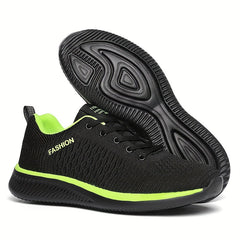 Men's Lightweight Running Shoes with Front Lace Up