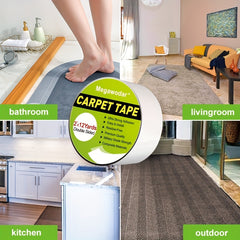 Heavy Duty Double Sided Carpet Tape 20 Yards Anti Slip Rug Grippers Tape