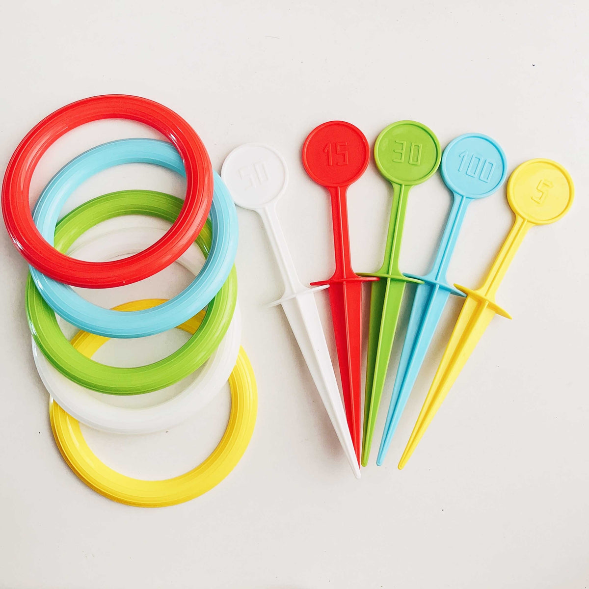 Rainbow Stacking Music Toy Set - Children's Beach Game Equipment
