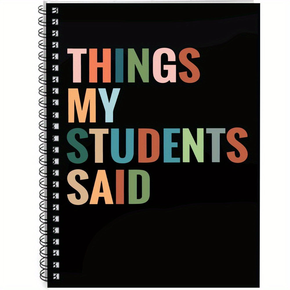 Teacher Spiral Notebook Journal Thank You Gift for Teachers