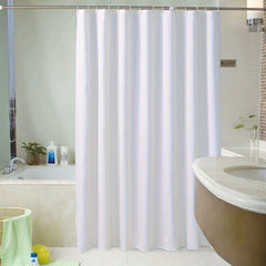 PEVA Solid Shower Curtain Waterproof Bath Curtain 70 86'' X 70 86''