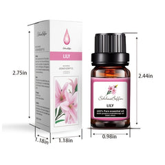 Organic Essential Oils Set for Aromatherapy Diffusers 10ml