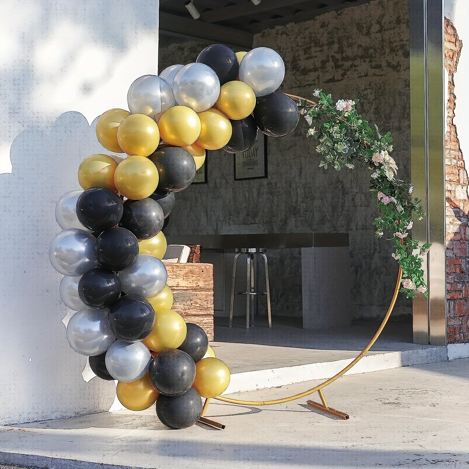 Large Balloon Arch Kit for Wedding Backdrop - Indoor & Outdoor
