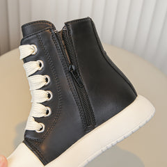 Kids High Top Skate Shoes Non Slip Waterproof Sneakers