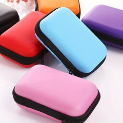Portable Travel Earphone Bag Coin Purse Storage Box