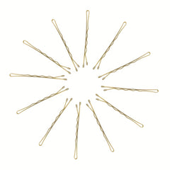 50pcs Long Golden Bobby Pins for Thick Hair