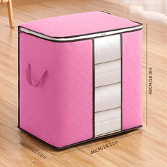 Large Capacity Storage Bag Dustproof Foldable Luggage Bag With Zipper