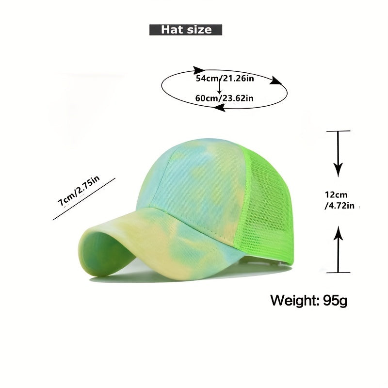 Tie Dye Hat Sun Protection Baseball Cap
