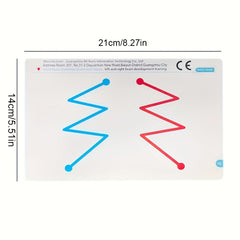 Interactive Brain Toy Educational Puzzle Aid with Pen & Eraser