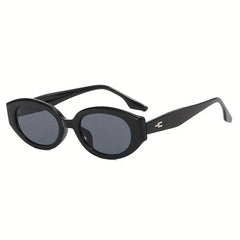 Irregular Rivet Jelly Sunglasses UV400
