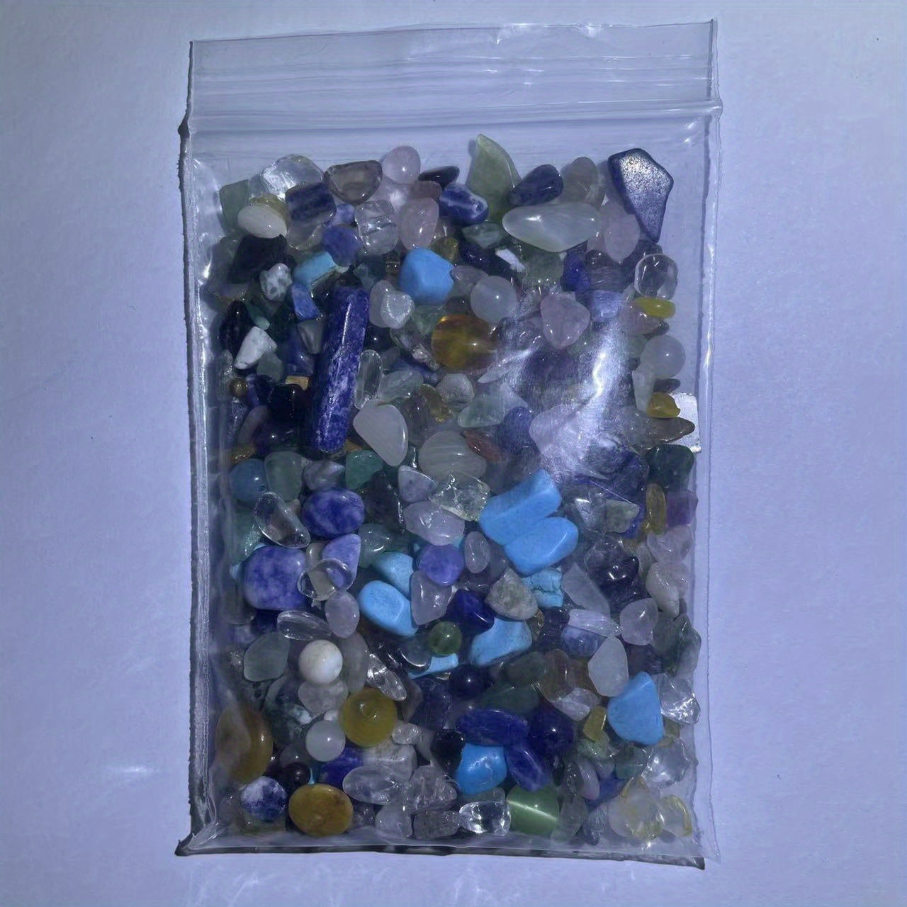 Natural Chip Stone Beads Gemstone DIY Jewelry Making Healing Crystal
