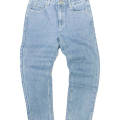 Men's Vintage Solid Straight Leg Denim Jeans
