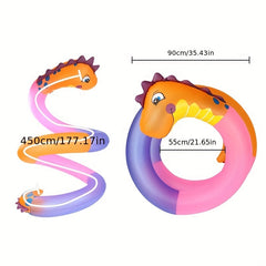 Inflatable Snake Swimming Rings for Kids - Fun Pool Floats