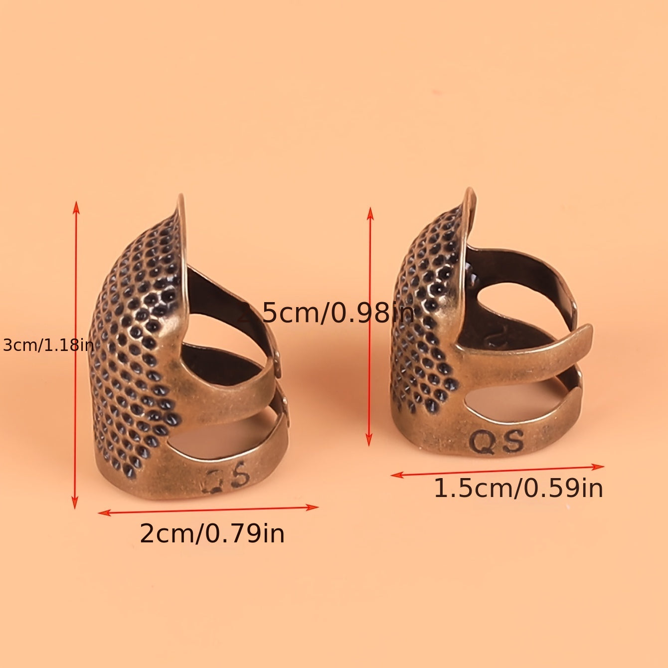 Vintage Finger Thimble Hand Sewing Tools For Women