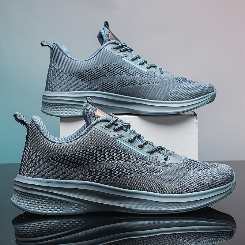 Men's Breathable Running Shoes with Cushioned Comfort