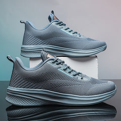 Men's Breathable Running Shoes with Cushioned Comfort
