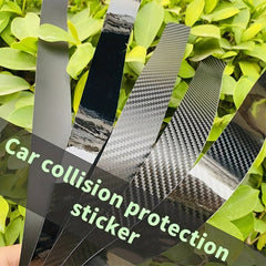 Carbon Fiber Door Sill Strip Bright Matte Car Decoration Sticker
