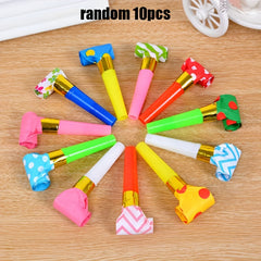 Funny Party Blower Noisemakers Whistles Blowouts