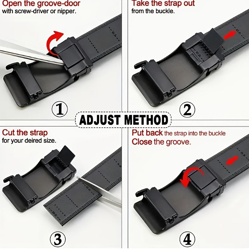 Men's Leather Belt Decorative Accessories for Pants Jeans