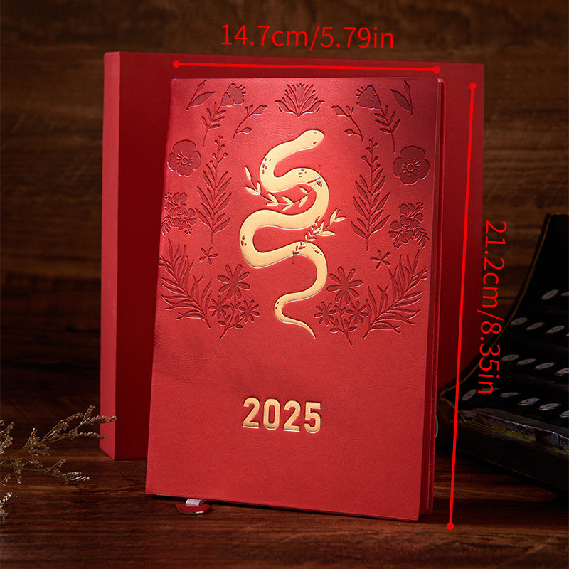 Red Model Notebook Plain Paper Business Office Students Study